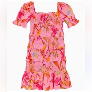 J.Marie Size 14 Girls Playa Puff Sleeve, NWOT